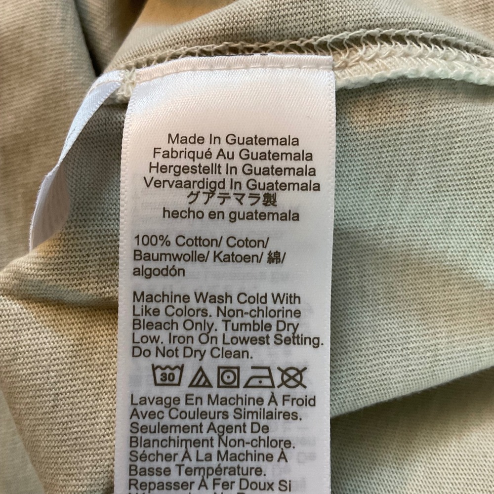 J.Crew Mens Garment-Dyed Long Sleeve Henley Tee Stone Beige CM634 XXL 2XL NWT - Picture 7 of 7
